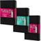 Pukka Pad Signature Soft Cover Notebook Casebound A5 Black (Pack of 3) Pukka Pad Signature Soft Cover Notebook Casebound A5 Black (Pack of 3)