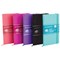 Pukka Pad Signature Soft Cover Casebound Notebook, A5, Ruled, 192 Pages, Assorted, Pack of 5