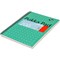 Pukka Pad Jotta Wirebound Notebook, B5, Ruled & Perforated, 200 Pages, Green, Pack of 3