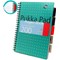 Pukka Pad Wirebound Project Book, A4, Ruled & Perforated, 200 Pages, Pack of 3