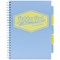 Pukka Pad Wirebound Project Book, A4, Ruled, 200 Pages, Assorted Pastel, Pack of 3