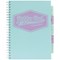 Pukka Pad Wirebound Project Book, A4, Ruled, 200 Pages, Assorted Pastel, Pack of 3