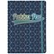Pukka Pad Glee Journal Casebound Notebook, A5, Ruled, 192 Pages, Dark Blue, Pack of 3