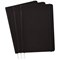 Pukka Softcover Journal Black (Pack of 3)