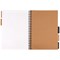 Pukka Pad Kraft Project Book, A4, Ruled, 200 Pages, Brown, Pack of 3