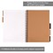 Pukka Pad Kraft Project Book, A4, Ruled, 200 Pages, Brown, Pack of 3