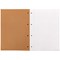 Pukka Pad Kraft Sidebound Refill Pad, A4, Ruled with Margin, 400 pages, Brown, Pack of 5