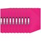 Pukka Brights Ring Binder, A4, 2 O-Ring, 25mm Capacity, Pink, Pack of 10