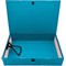 Pukka Brights Box File, 75mm Spine, Foolscap, Blue, Pack of 10