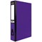 Pukka Brights Box File, 75mm Spine, Foolscap, Purple, Pack of 10