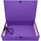Pukka Brights Box File, 75mm Spine, Foolscap, Purple, Pack of 10