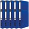 Pukka Brights Box File, 75mm Spine, Foolscap, Navy, Pack of 10