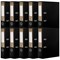 Pukka Recycled A4 Lever Arch Files, 75mm Spine, Board, Black, Pack of 10
