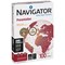 Navigator A4 Presentation Paper, White, 100gsm, Box (5 x 500 Sheets)