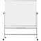 Bi-Office BioFusion Mobile Revolving Magnetic Whiteboard, Lacquered Steel, 1500x1200mm