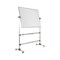 Bi-Office BioFusion Mobile Revolving Magnetic Whiteboard, Lacquered Steel, 1065x750mm