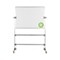 Bi-Office BioFusion Mobile Revolving Magnetic Whiteboard, Ceramic, 1065x750mm