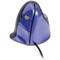 Bakker Elkhuizen Evoluent 4 Right Handed Vertical Mouse, Wired, Blue/Black