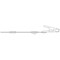 Announce Badge Clips, Silver, Pack of 25