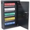 Pavo High Security Advanced Steel Key Cabinet 50 Key Capacity Dark Grey DFLHPA531