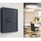 Pavo High Security Advanced Steel Key Cabinet 100 Key Capacity Dark Grey DF77301