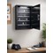Pavo High Security Smart Steel Key Cabinet 50 Key Capacity Dark Grey DF70401