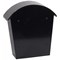 Phoenix Clasico Front Loading Letter Box, Black