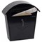 Phoenix Clasico Front Loading Letter Box, Black