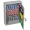 Phoenix Commercial 42 Hook Key Cabinet, Key Lock.