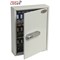Phoenix Commercial 42 Hook Key Cabinet, Net Code Electronic Lock.