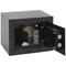 Phoenix Compact Home Office Security Safe, Black, Key Lock