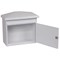 Phoenix Libro Front Loading Letter Box, White