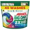 Ariel Big One Laundry Pods Colour x40 Pods Pack of 2