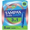 Tampax Compak Pearl Applicator Tampons, Super, Pack of 128