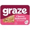 Graze Cherry Bakewell Flapjack, Pack of 9