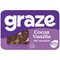 Graze Cocoa Vanilla Oat Boosts Flapjack Snack, 50g, Pack of 9