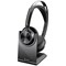 Poly Voyager Focus 2 USB-C-C Headset +USB-C/A Adapter +Charging Stand 9T9J5AA#AC3