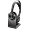 Poly Voyager Focus 2 MS Teams Certified USB-C-C Headset +USB-C/A Adapter +Charging Stand 9T9J6AA#AC3