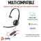 Poly Blackwire 3210 Monaural UC USB-C/A Headset 8X214AA