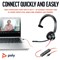 Poly Blackwire 3310 Monaural MS USB-C/A Headset 8X216AA