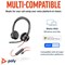 Poly Blackwire 8225 Stereo MS USB-C/A Headset 8X225AA