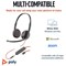 Poly Blackwire 3225 Stereo UC 3.5mm + USB-C/A Headset 8X229AA