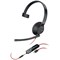 Poly Blackwire 5210 Monaural 3.5mm + USB-C/A Headset Bulk 8X230A6