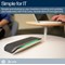 HP Poly Sync 40+ Microsoft Teams Certified USB-A USB-C Speakerphone +BT700 USB-A Adapter