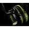 Beeswift Qed27 Headband Ear Defenders, Black & Green