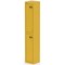 Qube Locker 2 Door 1800mm High Lemon Yellow