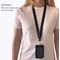 Avery Black Cardholder with recycled lanyard reel Pack of 1