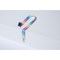 Avery Recycled Rainbow Pre-Printed Lanyard with 2cm Wide Carabiner, Pack of 10