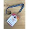 Avery Recycled Spring Pre-Printed Lanyard with 2cm Wide Carabiner, Pack of 10