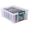StoreStack Storage Box, 15 Litres, Clear